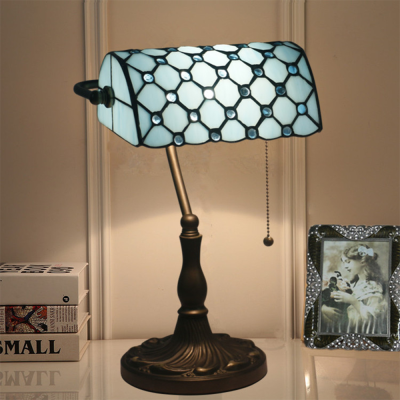 Lampe de table en vitrail Tiffany