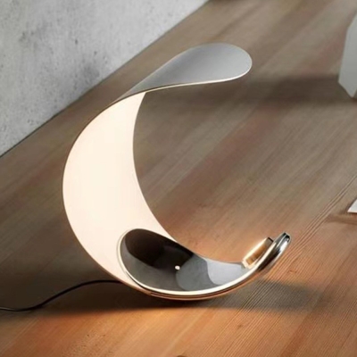Lampe de table lune LED veilleuse d&eacute;corative