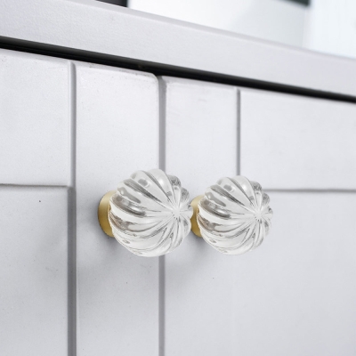 Boutons de tiroir en cristal modernes