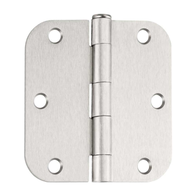 Charni&egrave;res de porte int&eacute;rieures en Nickel bross&eacute;, paquet de 24, quincaillerie de porte argent&eacute;e de 3.5 pouces