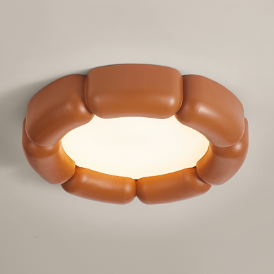 Plafonnier fran&ccedil;ais minimaliste moderne de style cr&egrave;me nordique