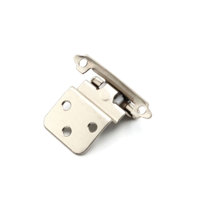 Charni&egrave;res d'armoire encastr&eacute;es 3/8'' en nickel satin&eacute; (15 paires), 38SNB